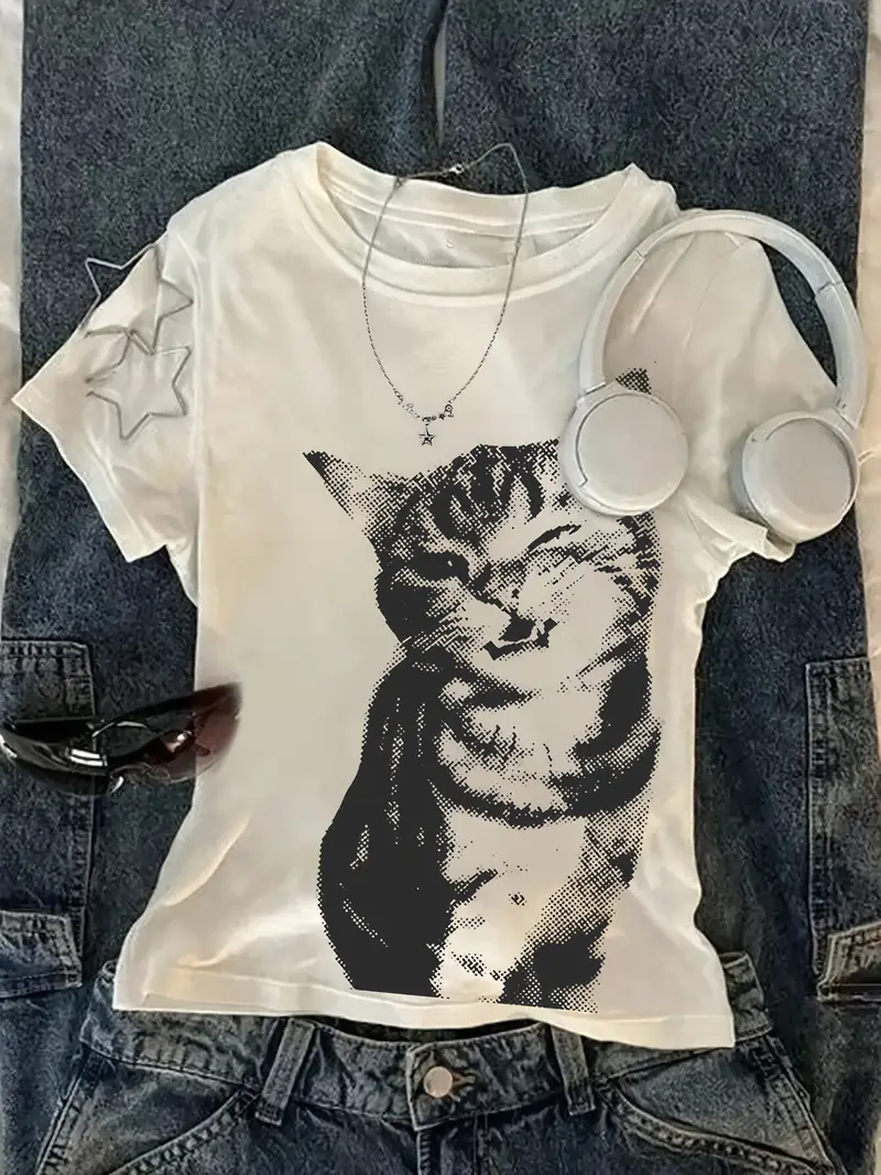 Vintage Y2K - Summer Harajuku Letter Graphic T Shirts