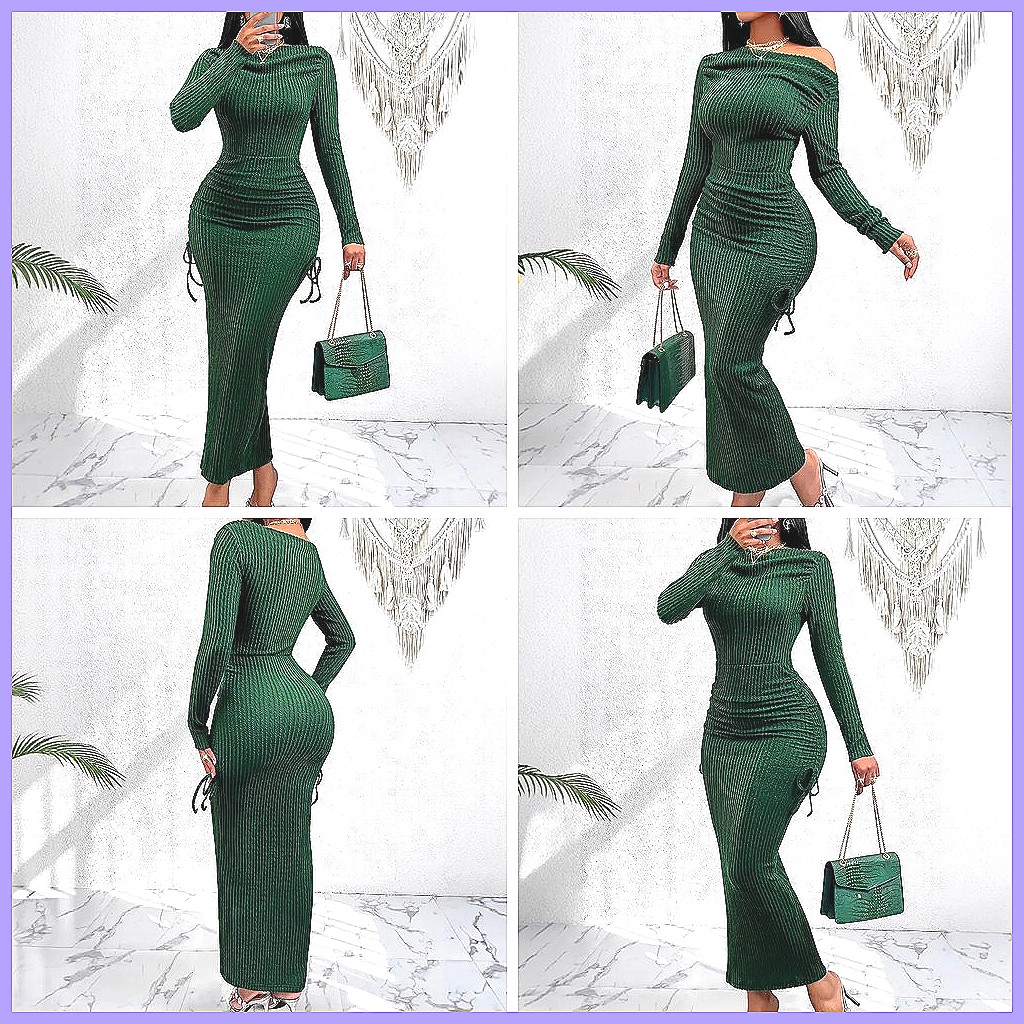 Vintage Y2K - Women's Vintage Knit Dress 2025, High