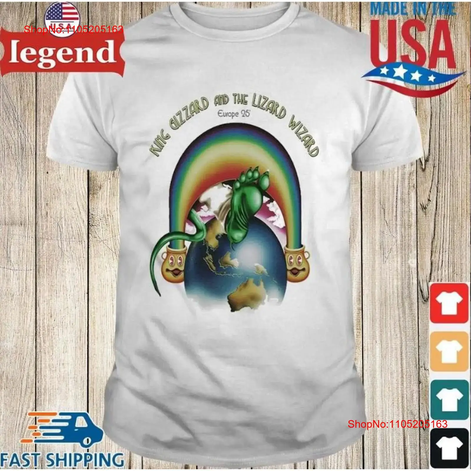 King Gizzard The Lizard Wizard - Vintage Fashion In 2025 리뷰 및 가격