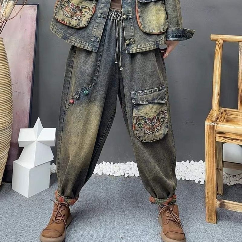 Retro Fashion Embroidered Cowb - Vintage Fashion In 2025 리뷰 및 가격