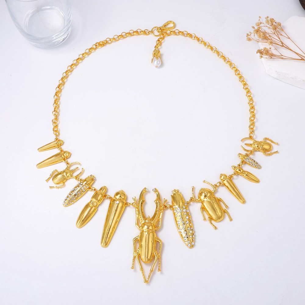 Vintage Gold Beetle Insect Sta - Vintage Fashion Bug 리뷰 및 가격