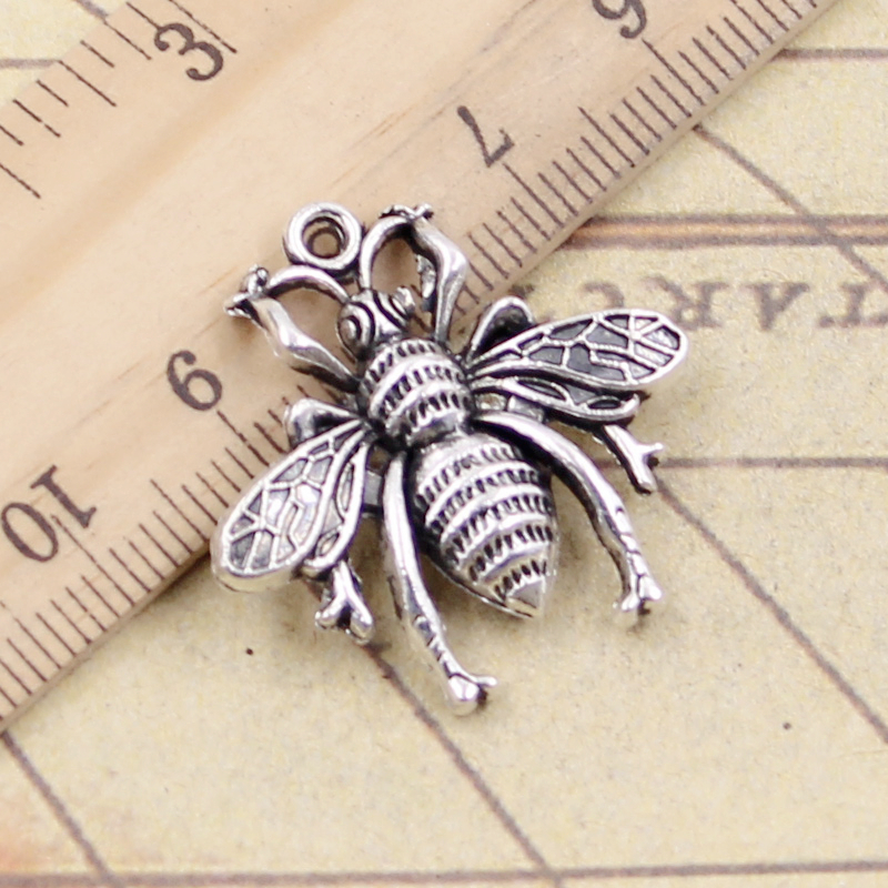 10pcs Charms Bee Bug 26x25mm T - Vintage Fashion Bug 리뷰 및 가격