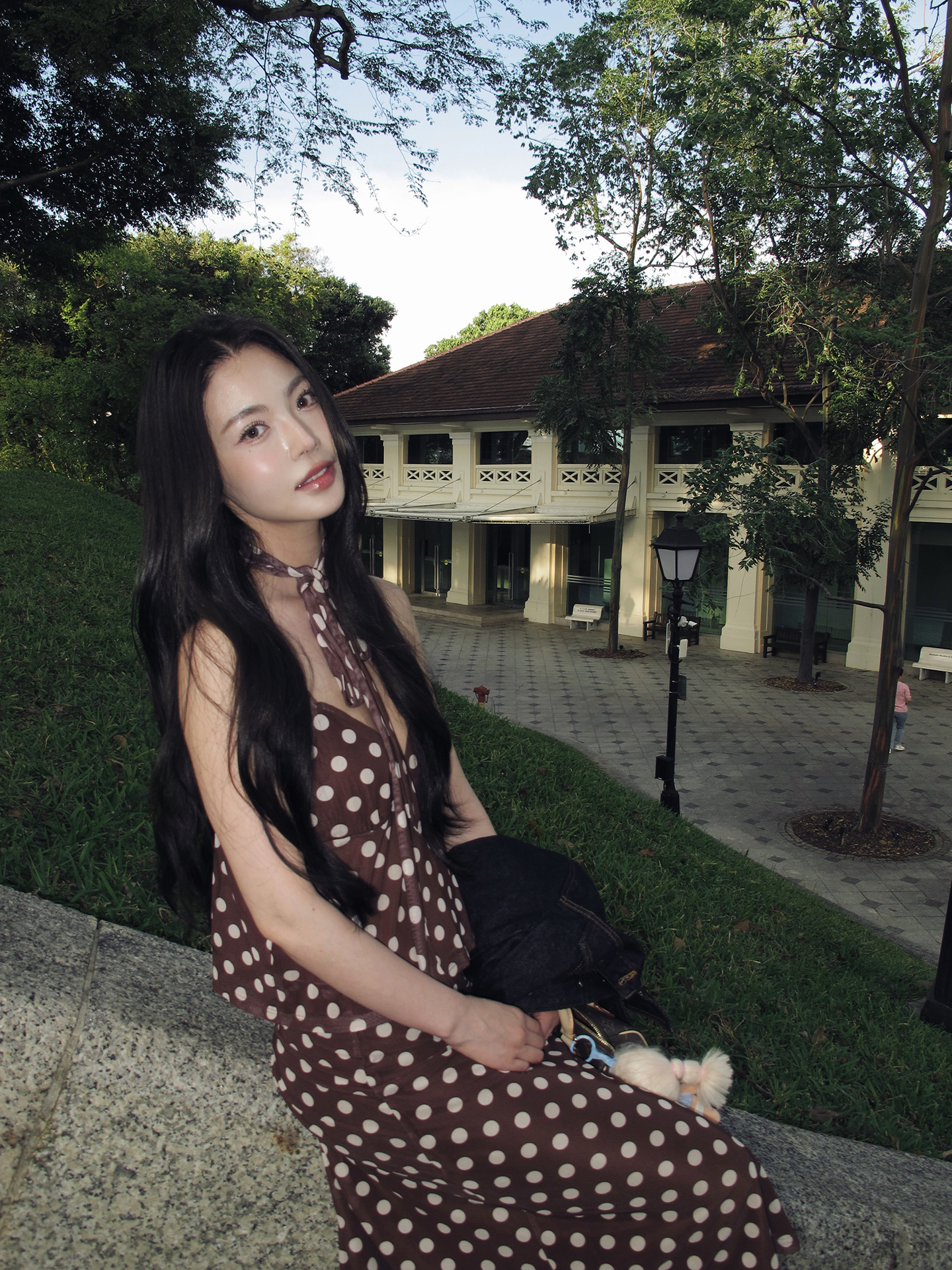 Black Cherry Retro Style Mesh  - Vintage Fashion Hong Kong 리뷰 및 가격