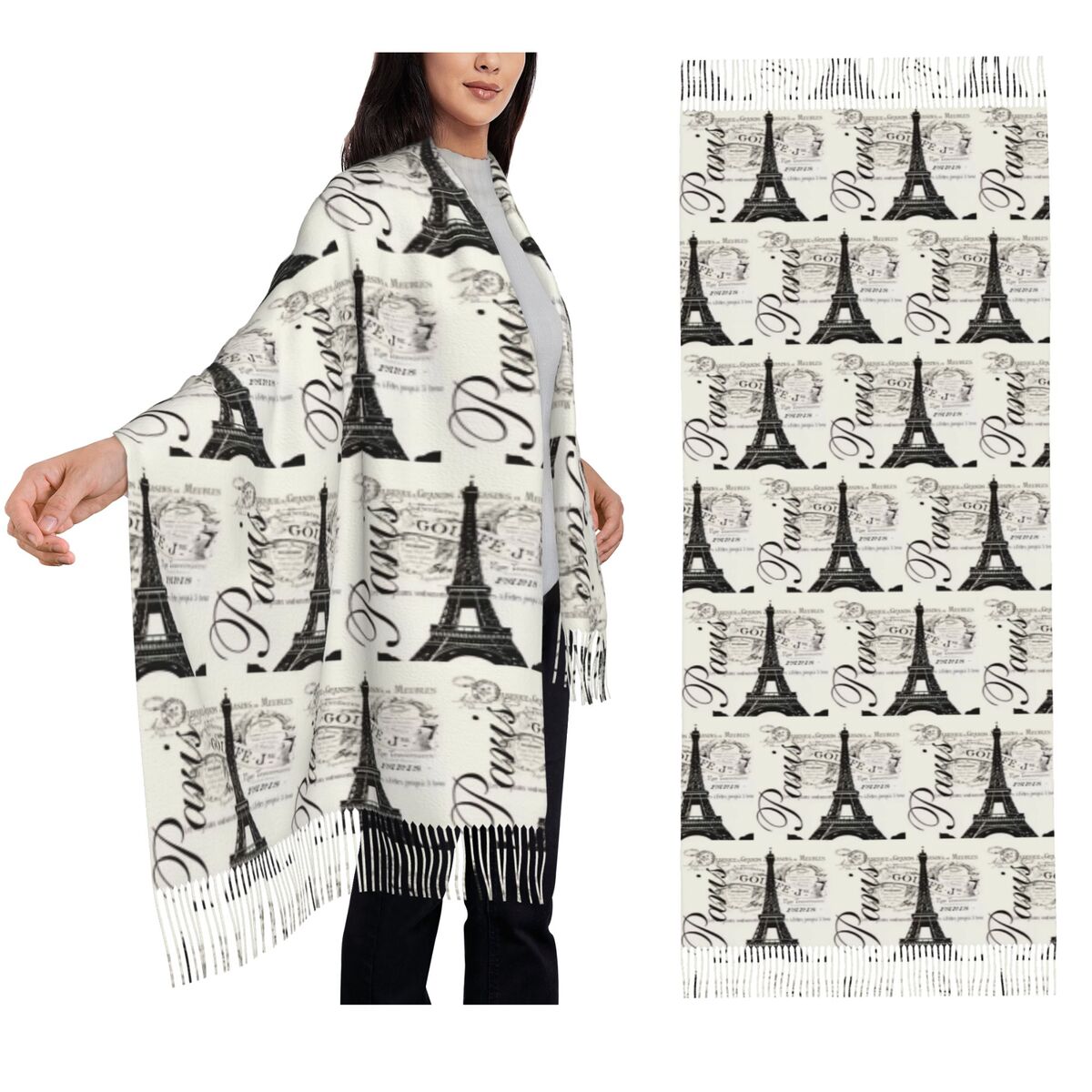 Vintage Eiffel Tower Romantic  - Vintage Fashion In Paris 리뷰 및 가격
