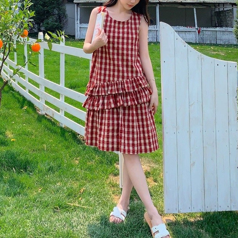 Fashionable Ruffles Patchwork  - Vintage Fashion Hong Kong 리뷰 및 가격