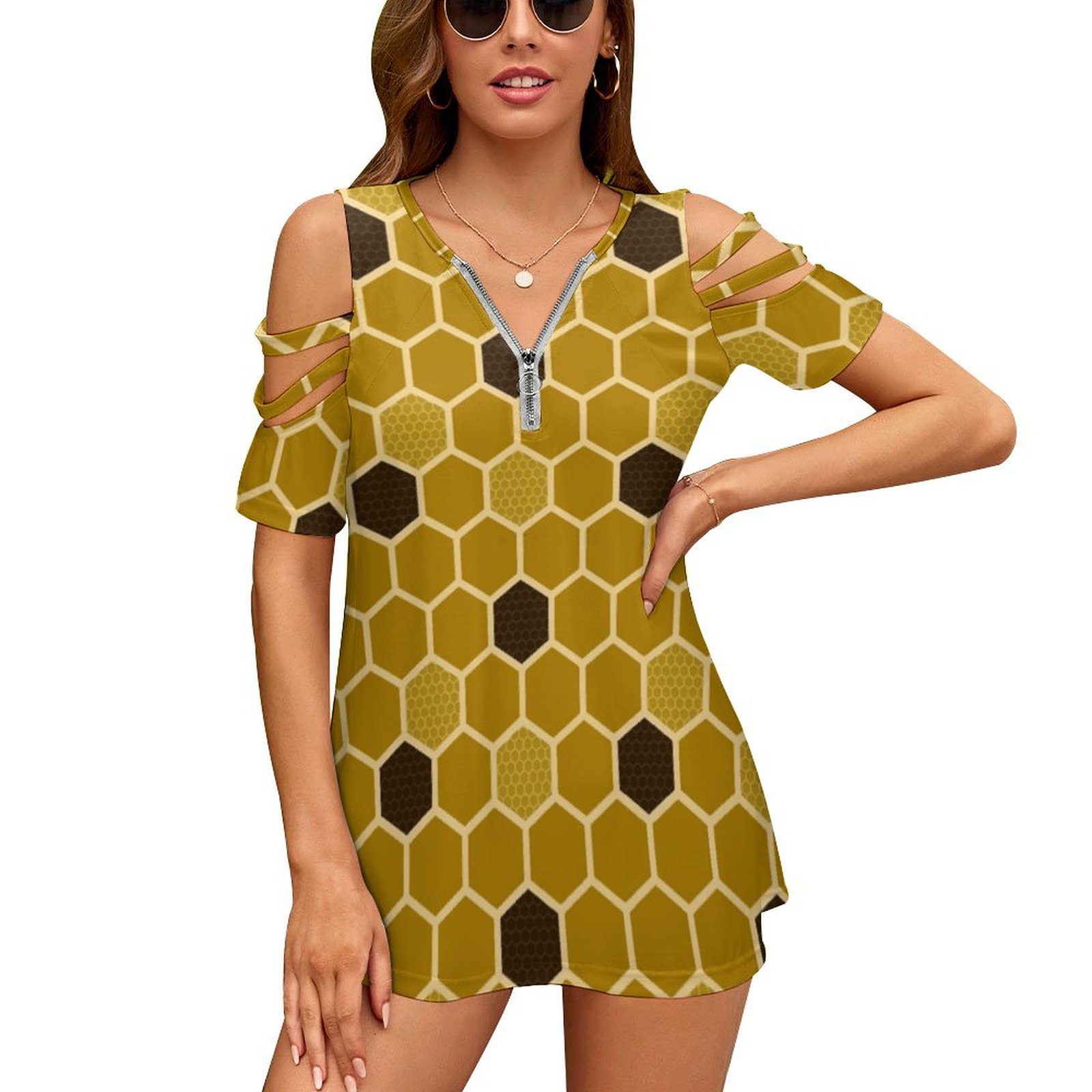 Honeycomb New Fashion Zip Off  - Vintage Fashion Bug 리뷰 및 가격