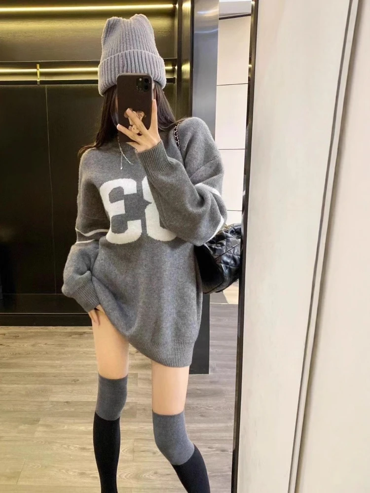Y2K Vintage Knitted Sweater Wo - Vintage Y2K 리뷰 및 가격