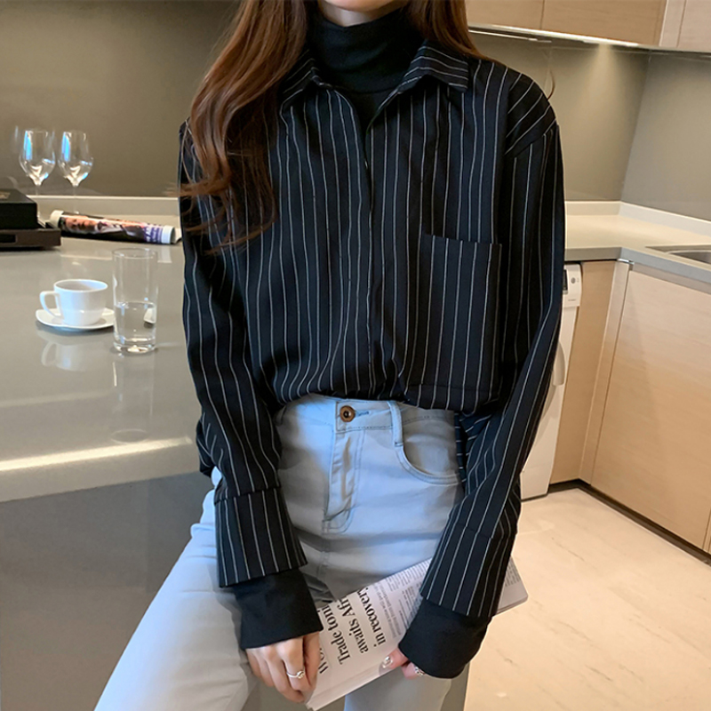 Long Sleeve Shirts Women New D - Vintage Fashion Hong Kong 리뷰 및 가격