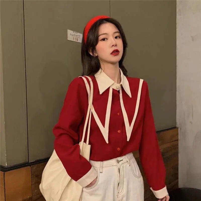 Women's Spring Autumn Korean S - Vintage Fashion Hong Kong 리뷰 및 가격