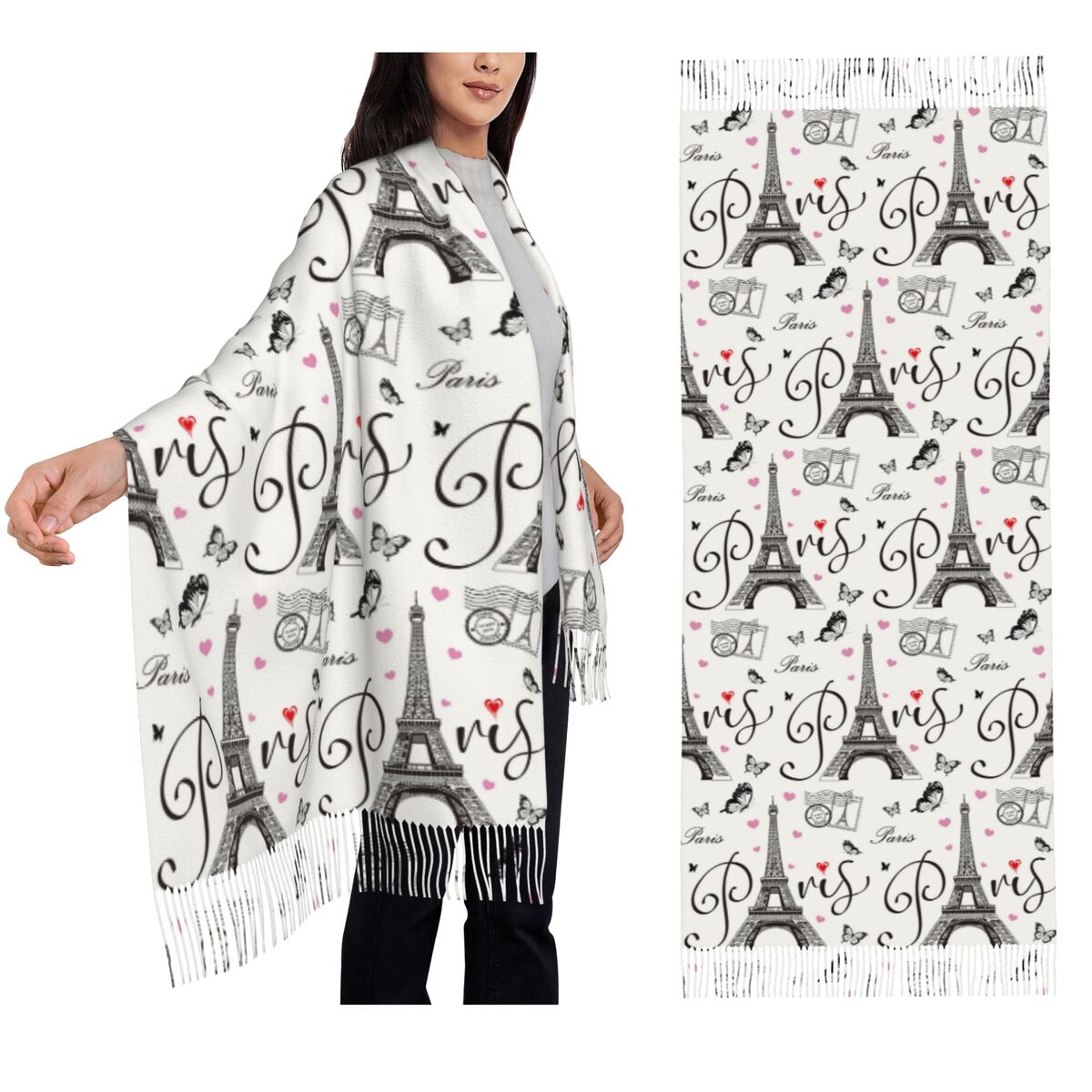 Vintage Eiffel Tower Romantic  - Vintage Fashion In Paris 리뷰 및 가격