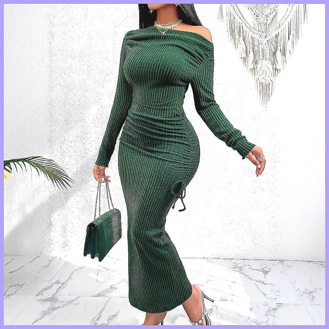 Women's Vintage Knit Dress 202 - Vintage Y2K 리뷰 및 가격