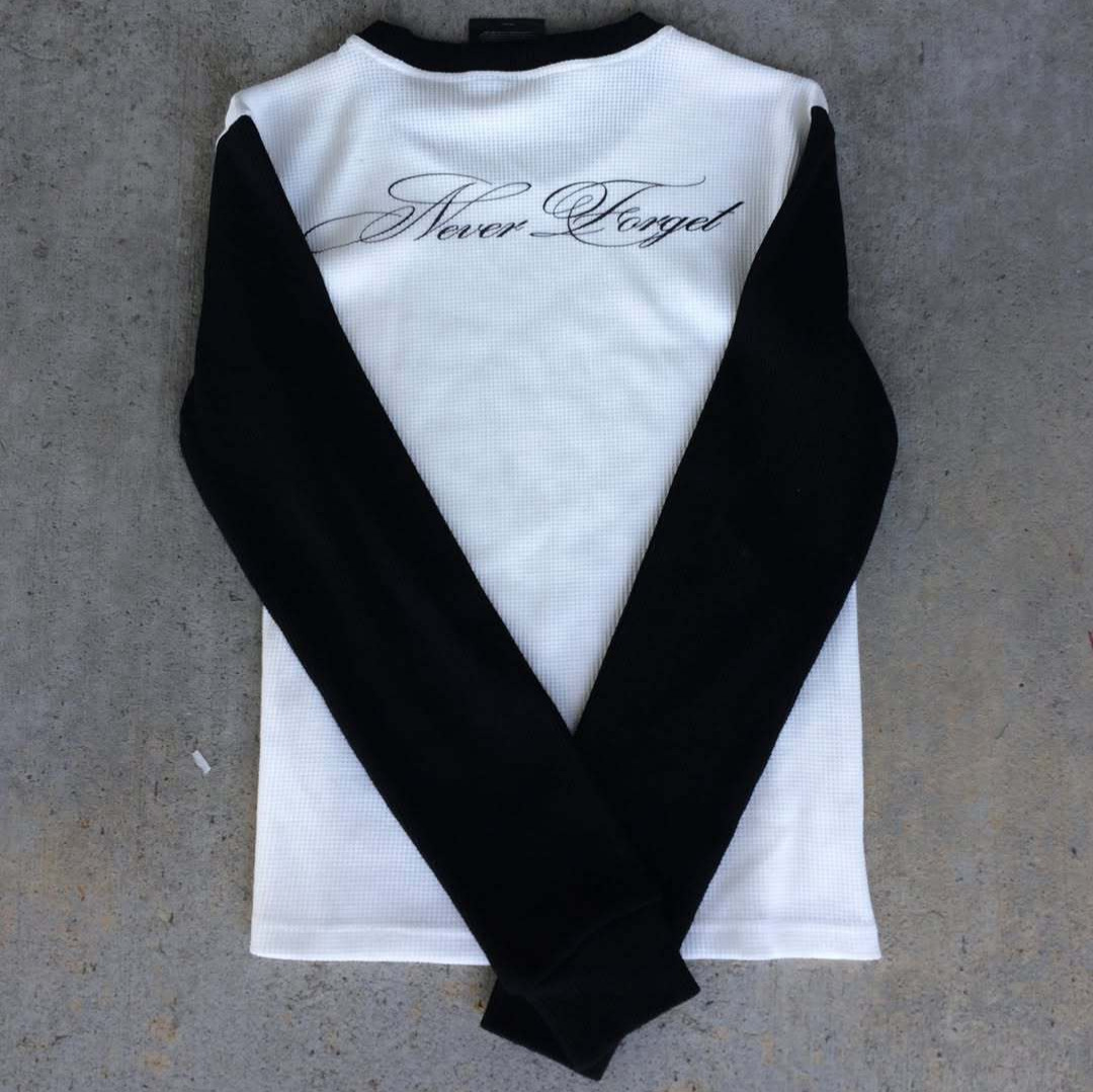 New Long Sleeve T-shirt Dark R - Vintage Y2K 리뷰 및 가격