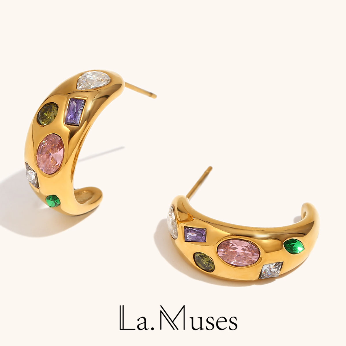 La. Muses Geometric Colored Zi - Vintage Fashion La 리뷰 및 가격