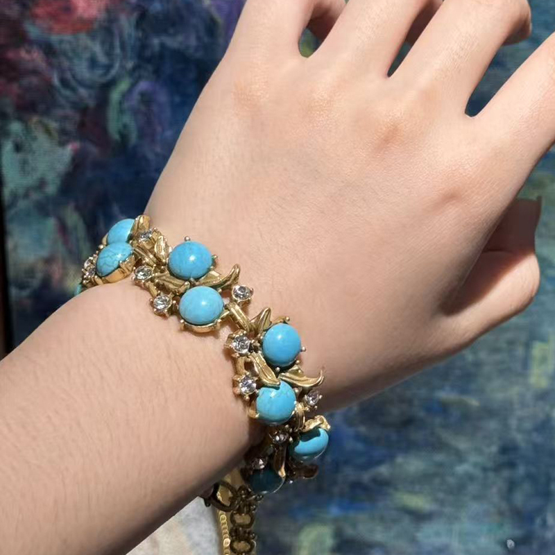 Vintage Natural Stone Turquois - Vintage Fashion Trends 2025 리뷰 및 가격