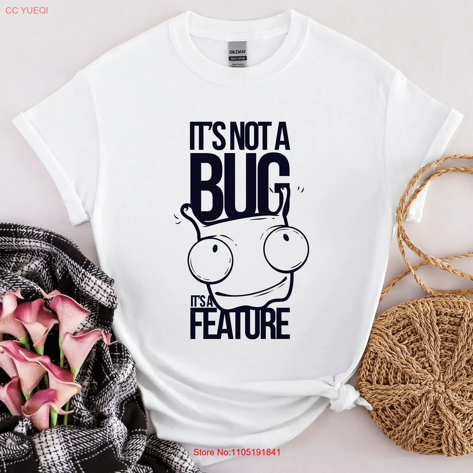 Gamer shirt its not a bug feat - Vintage Fashion Bug 리뷰 및 가격