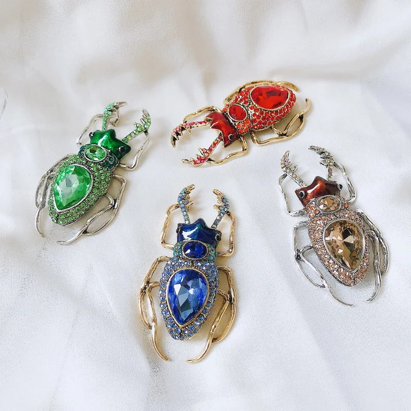 Blucome Blue Crystal Beetle Br - Vintage Fashion Bug 리뷰 및 가격