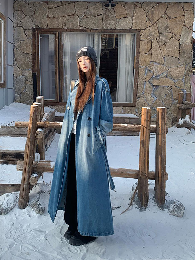 Hong Kong style double breaste - Vintage Trench Coat 리뷰 및 가격