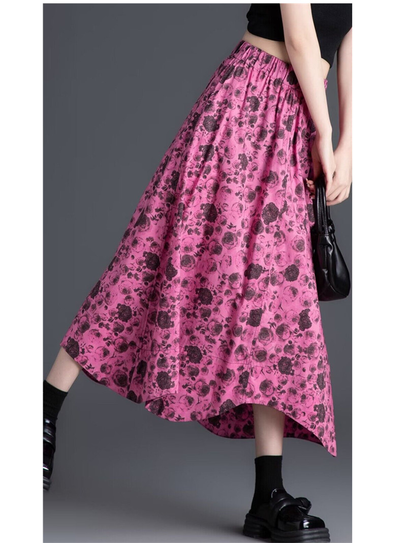Spring New Rose Skirts Women F - Vintage Y2K 리뷰 및 가격