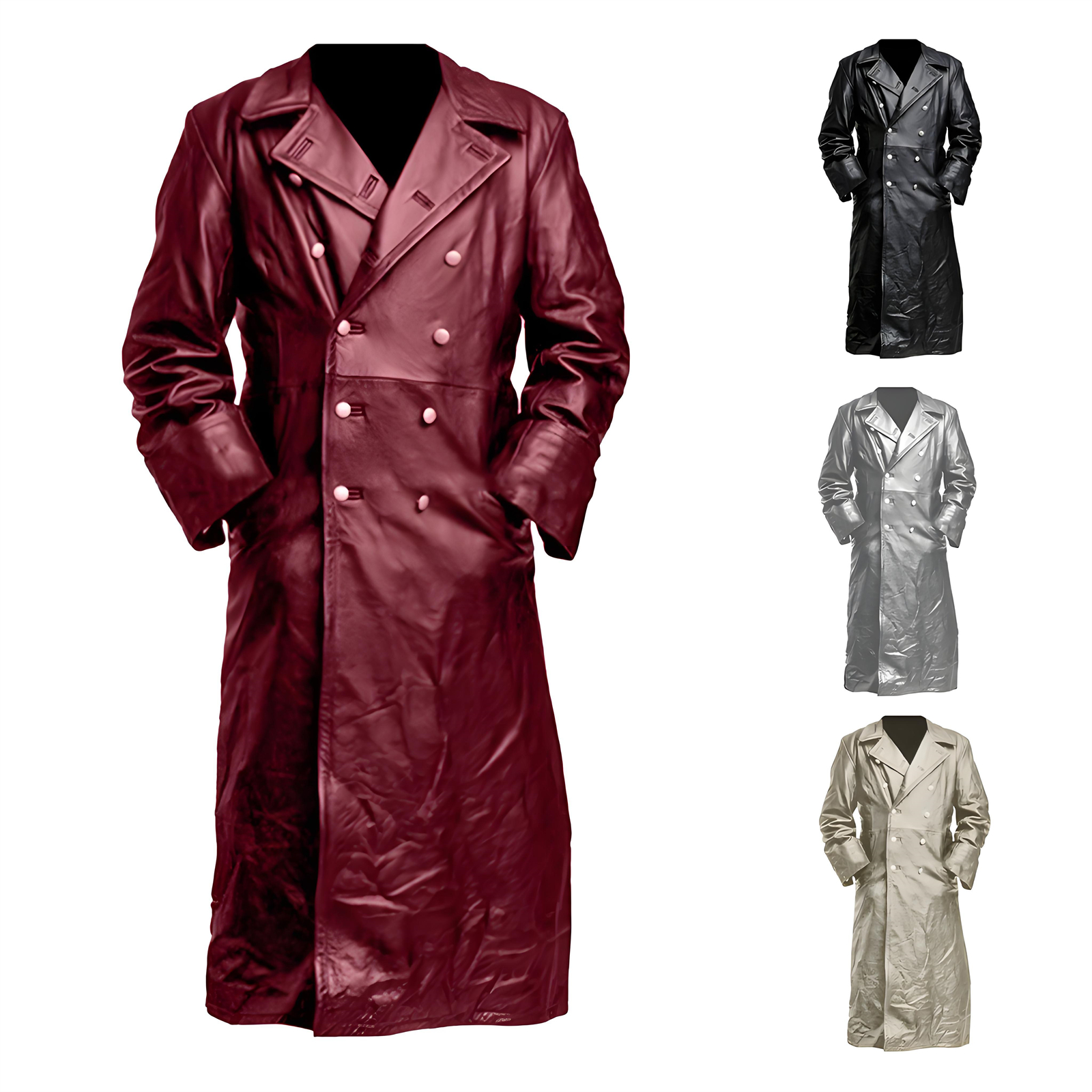 Awwwcos Mens Medieval Vintage  - Vintage Trench Coat 리뷰 및 가격