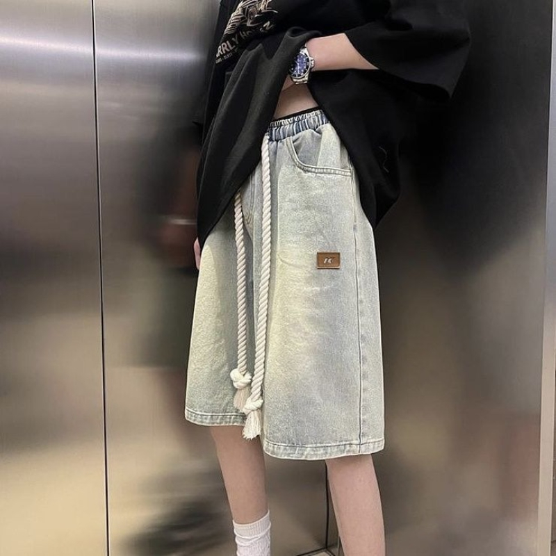 Baggy Straight Half Men's Shor - Vintage Fashion Trends 2025 리뷰 및 가격