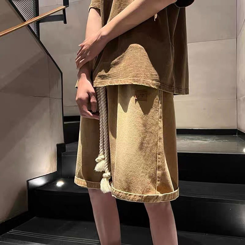 Baggy Straight Half Men's Shor - Vintage Fashion Trends 2025 리뷰 및 가격