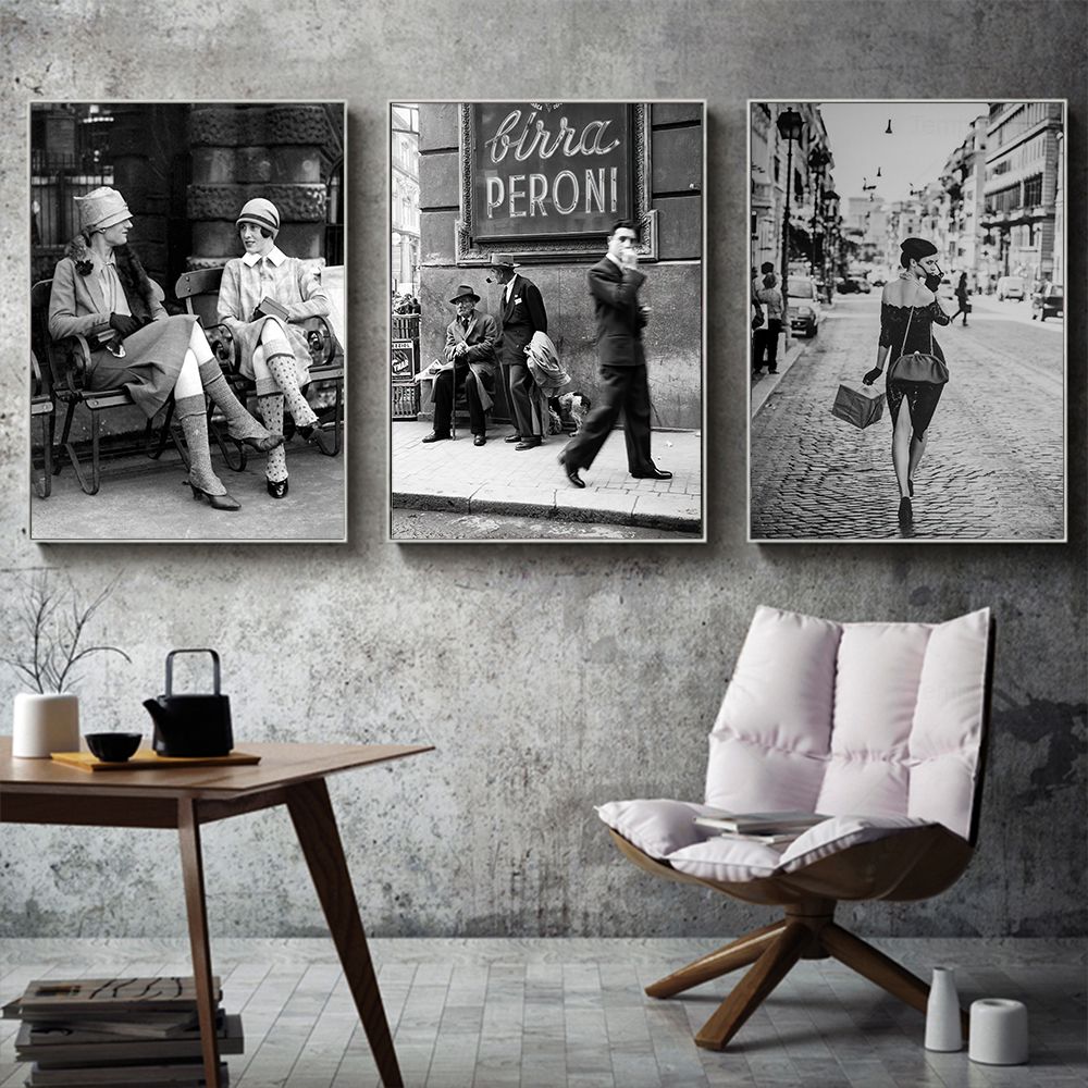 Fashion Black And White Vintag - Vintage Fashion In Paris 리뷰 및 가격