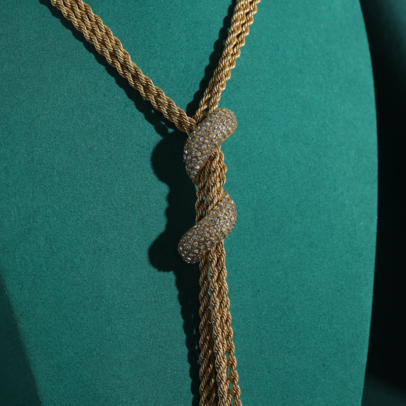 4mm Rope Chain Necklace Gold C - Vintage Fashion Trends 2025 리뷰 및 가격