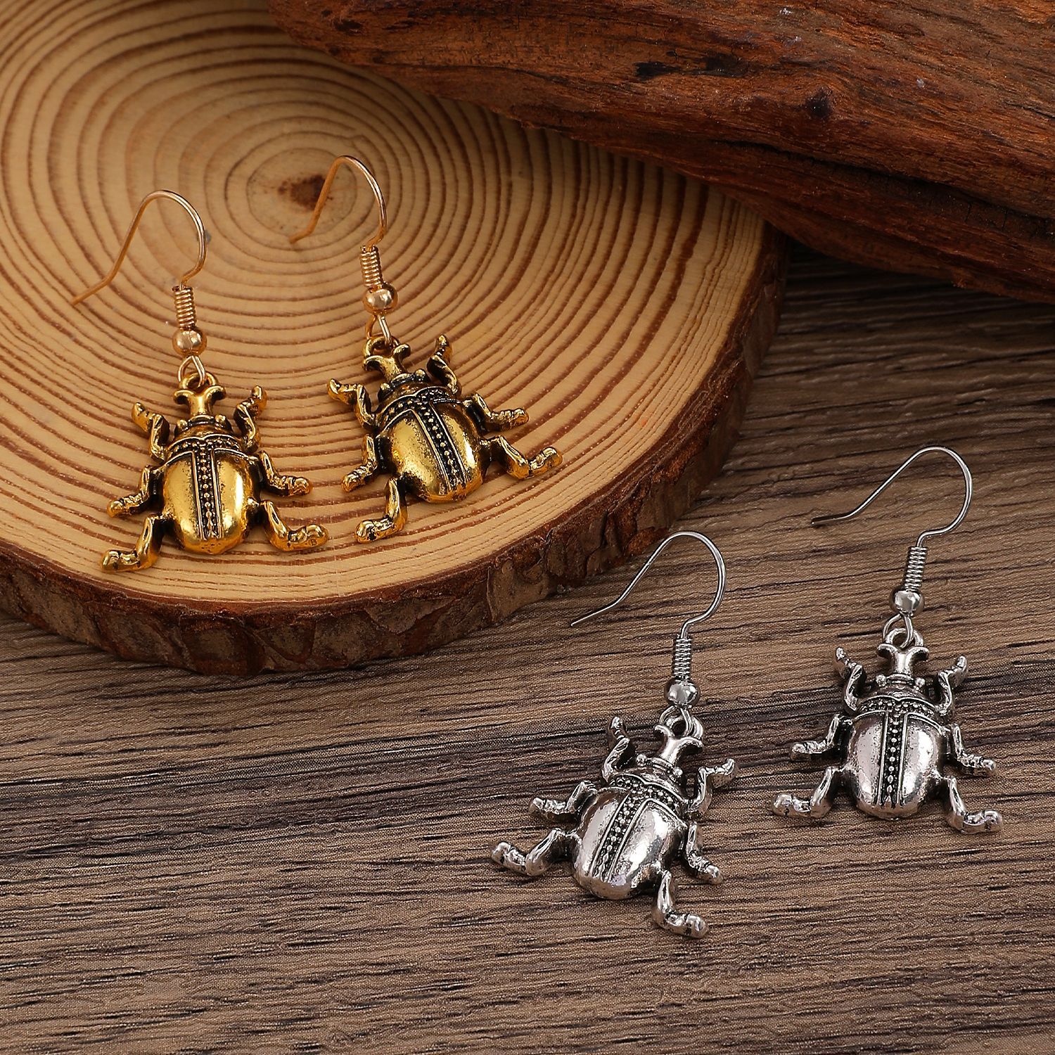 Beetle Pendant Necklace Women  - Vintage Fashion Bug 리뷰 및 가격