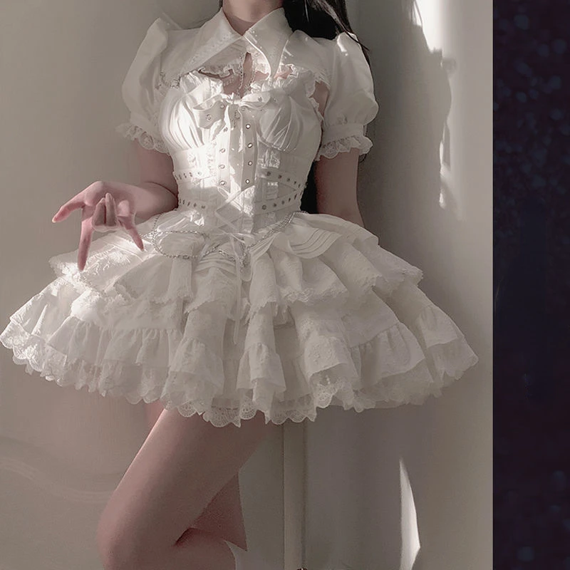 Victorian Gothic Lolita Jsk Dr - Vintage Y2K 리뷰 및 가격