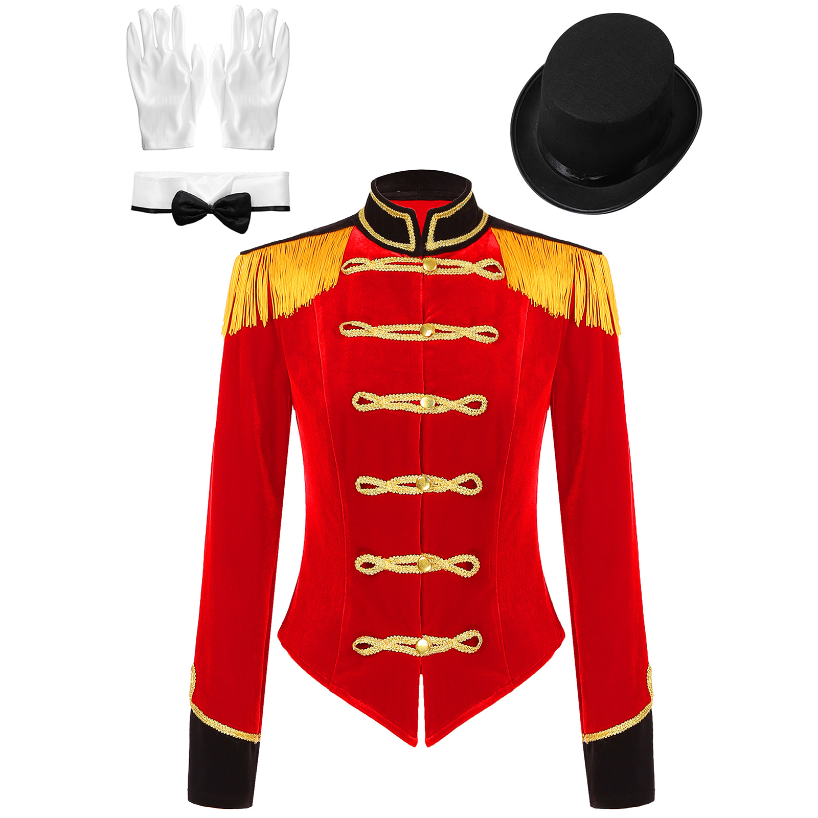 Women Circus Costume Velvet Bl - Vintage Trench Coat 리뷰 및 가격